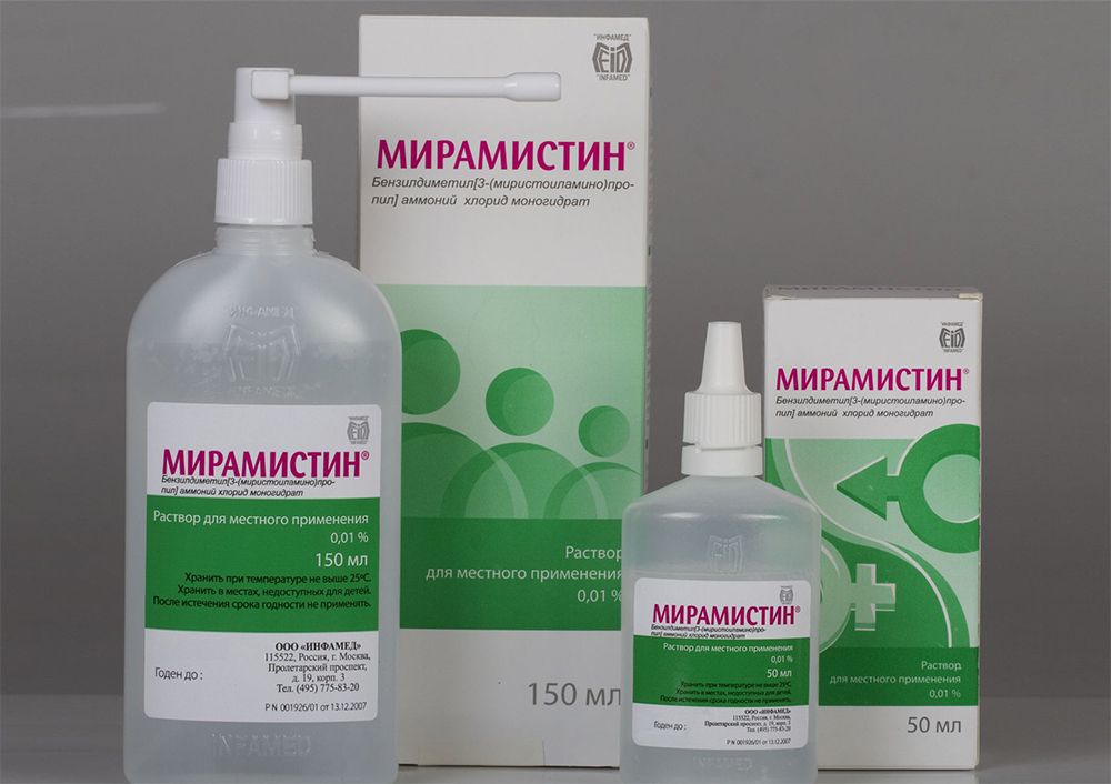 Мирамистин для ухода за бровями после татуажа